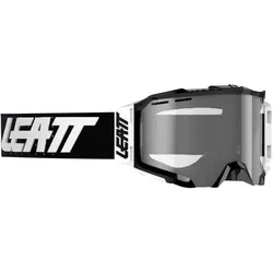 Leatt, Unisex, Sportbrille, Velocity 5.0 MTB Goggle (Iriz Black, Silver), Silber, Schwarz