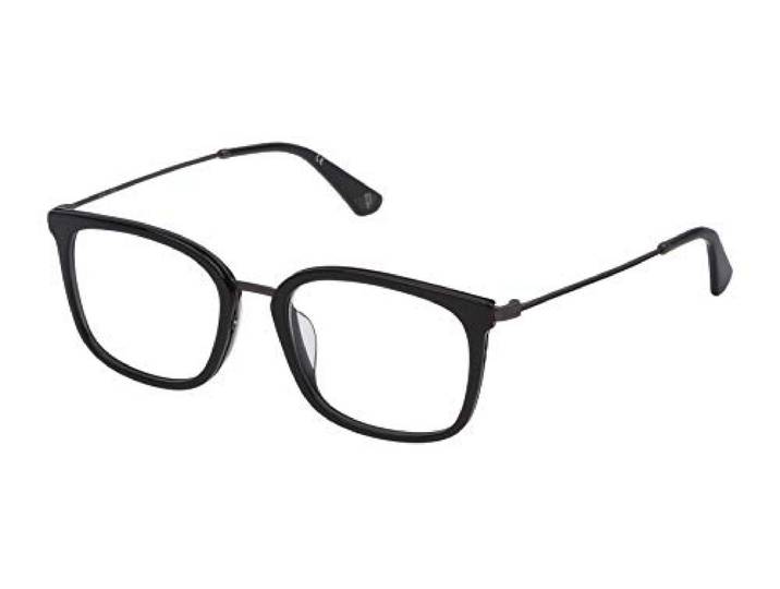 POLICE VPL561510700 bril, Shiny Black, 51/19/140 voor heren
