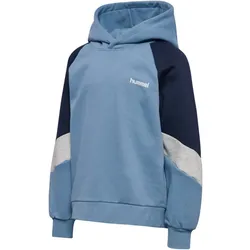 hummel hmlJR Loose Blocked Hoodie Kinder 7986 - faded denim 122/128