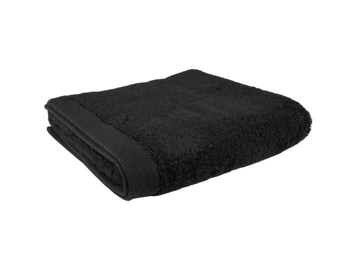 Handtuch Nea 50x100cm schwarz - Material: 100% Bio-Baumwolle, GOTS - Handtuch