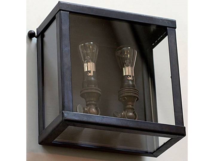 Authentieke buitenlamp Vitrine 2L 15cm Authentage - VIP002003