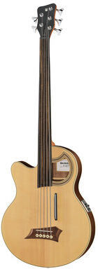 Warwick Alien Deluxe Hybrid 5 LH FL Natural Transparent Satin