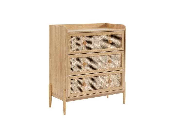 Kommode BAÏTA PABLO 3 Schubladen 40x80x95cm holz dekor