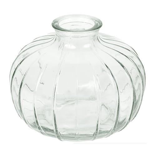 Talking Tables Clear Glass Bud Vaas voor bloemen, 8 cm