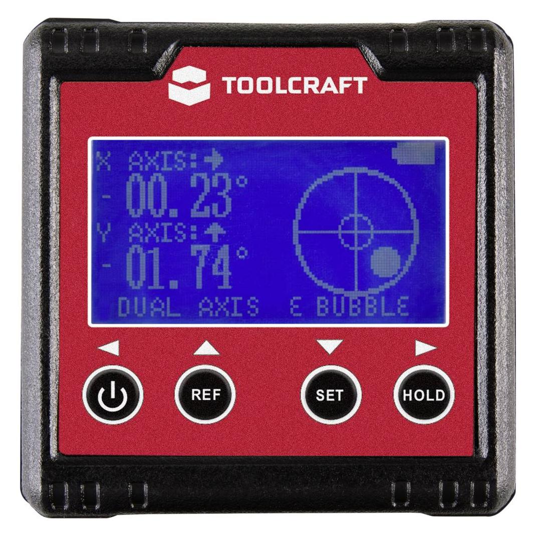 Toolcraft Digitaler Winkelmesser mit digitaler Dosenlibelle (TO-6547356)