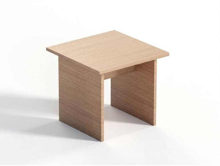 Xlmoebel Couchtisch Beiger Holz-Couchtisch im modernen Design für vielseitige, Made in Europa