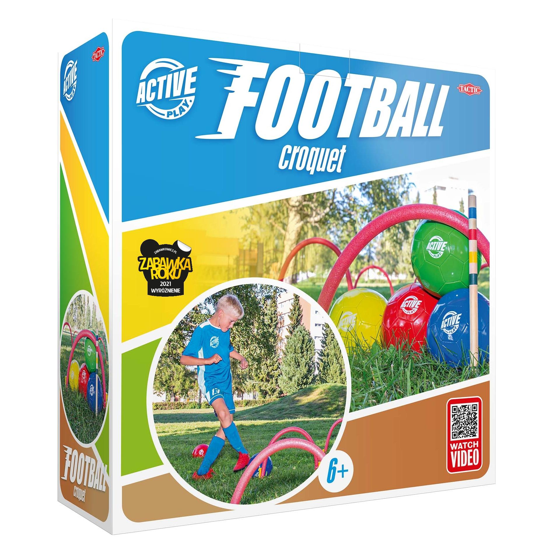 Selecta Spielzeug Fussball-Krocket-Set (1 - 4 Spieler) (58119)