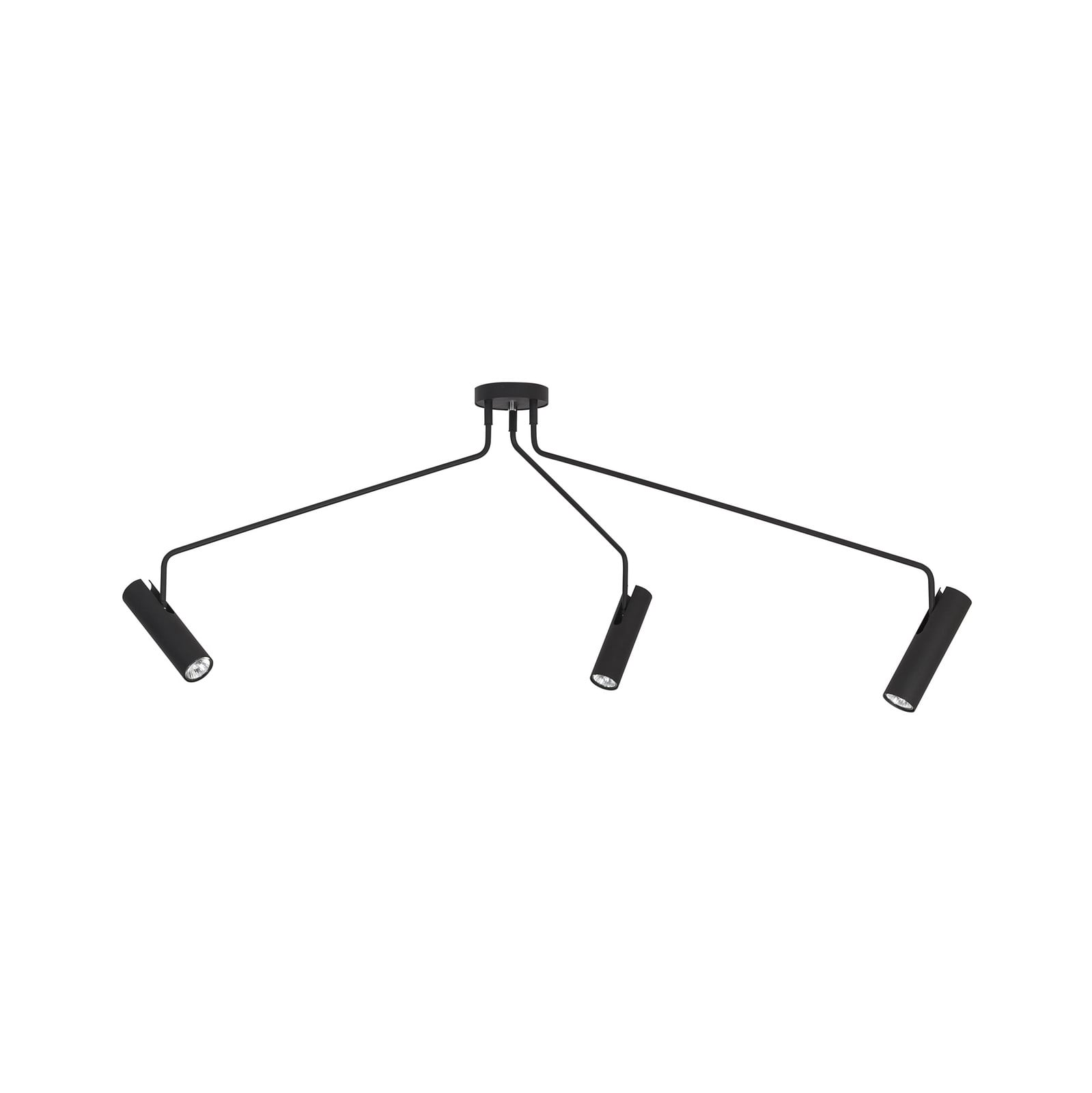 Lyora Flexibele plafondlamp Eye Super zwart