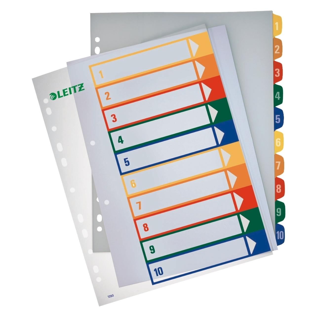 Leitz Register PC-beschriftbar (1293-00-00)