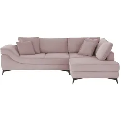 Ecksofa  Trentino ¦ rosa/pink ¦ Maße (cm): B: 310 H: 98 T: 223.0