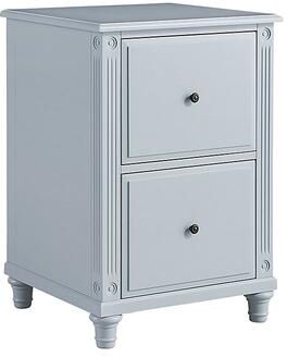 Verona 2-Drawer File Cabinet - French Blue - Ballard Designs