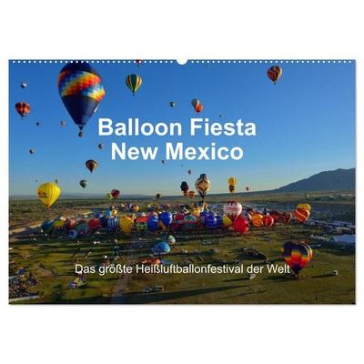 Balloon Fiesta New Mexico (Wandkalender 2026 DIN A2 quer), CALVENDO Monatskalender