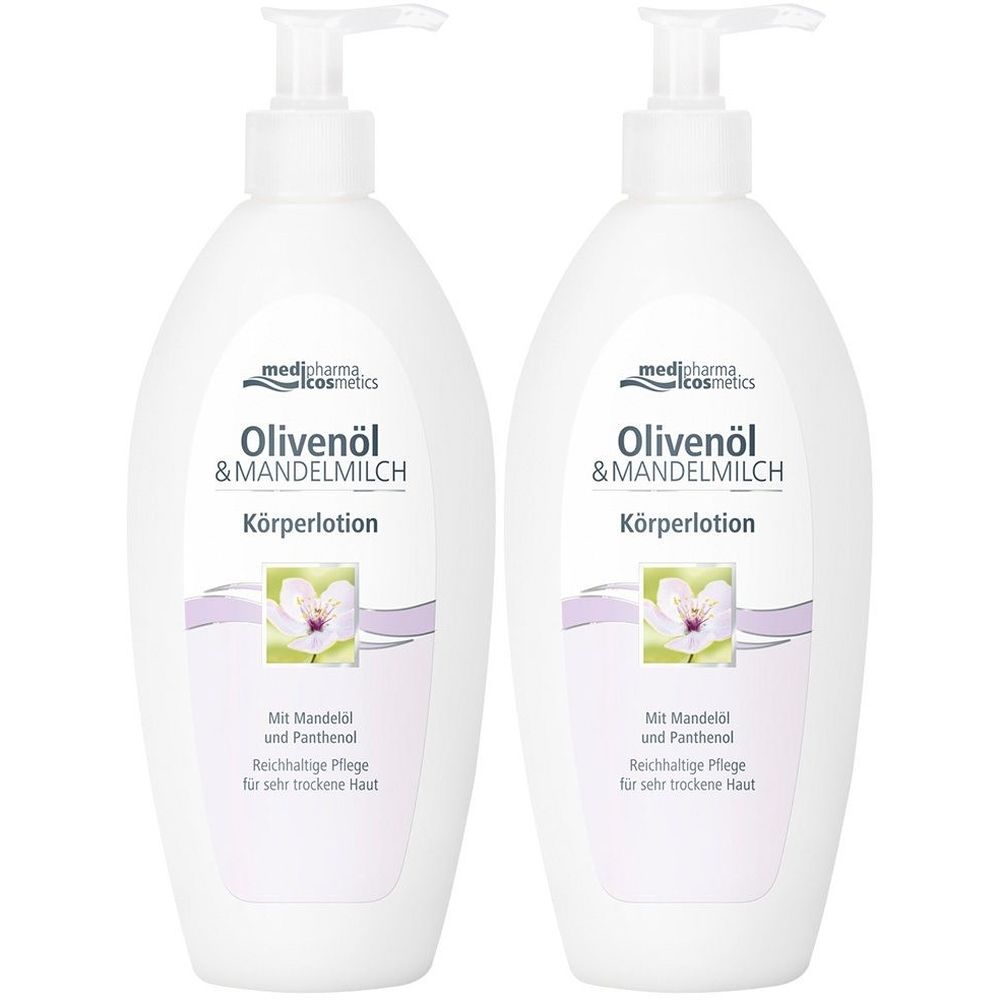Olivenöl & Mandelmilch Körperlotion 2x 2x500 ml