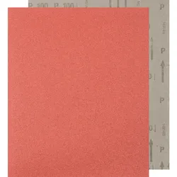PFERD TOOLS Papier Schleifbogen Korund 230x280mm BP universell für Holz, Farbe und Lack - 45015210