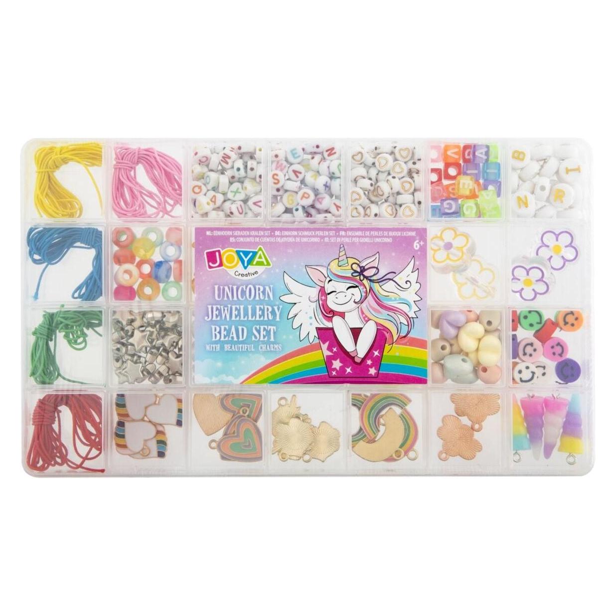 Joya - Unicorn Jewellery bead set with beautiful charms (981025) (981025)