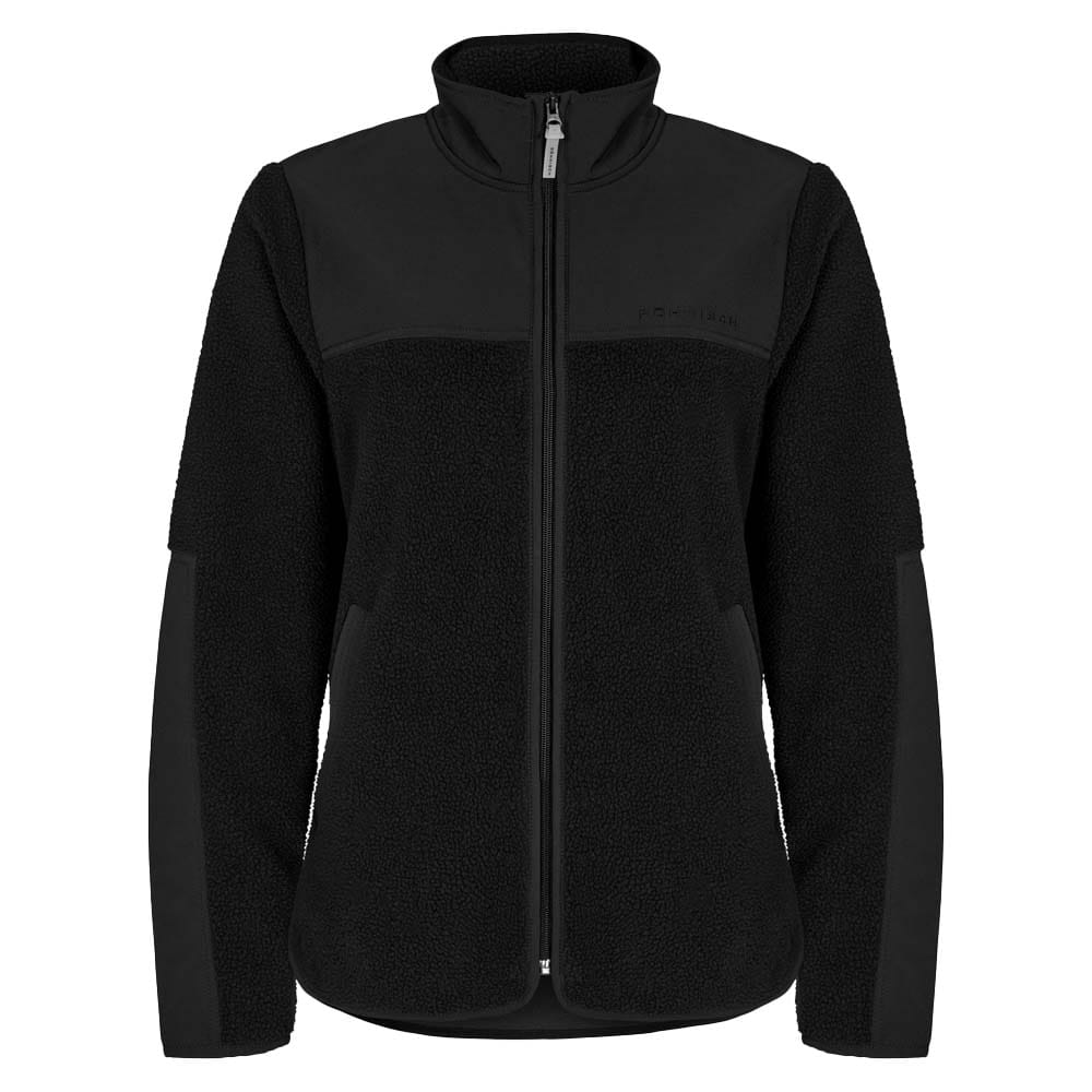 Röhnisch Phoebe Pile Jacket -fleecetakki (naiset) - Black, M