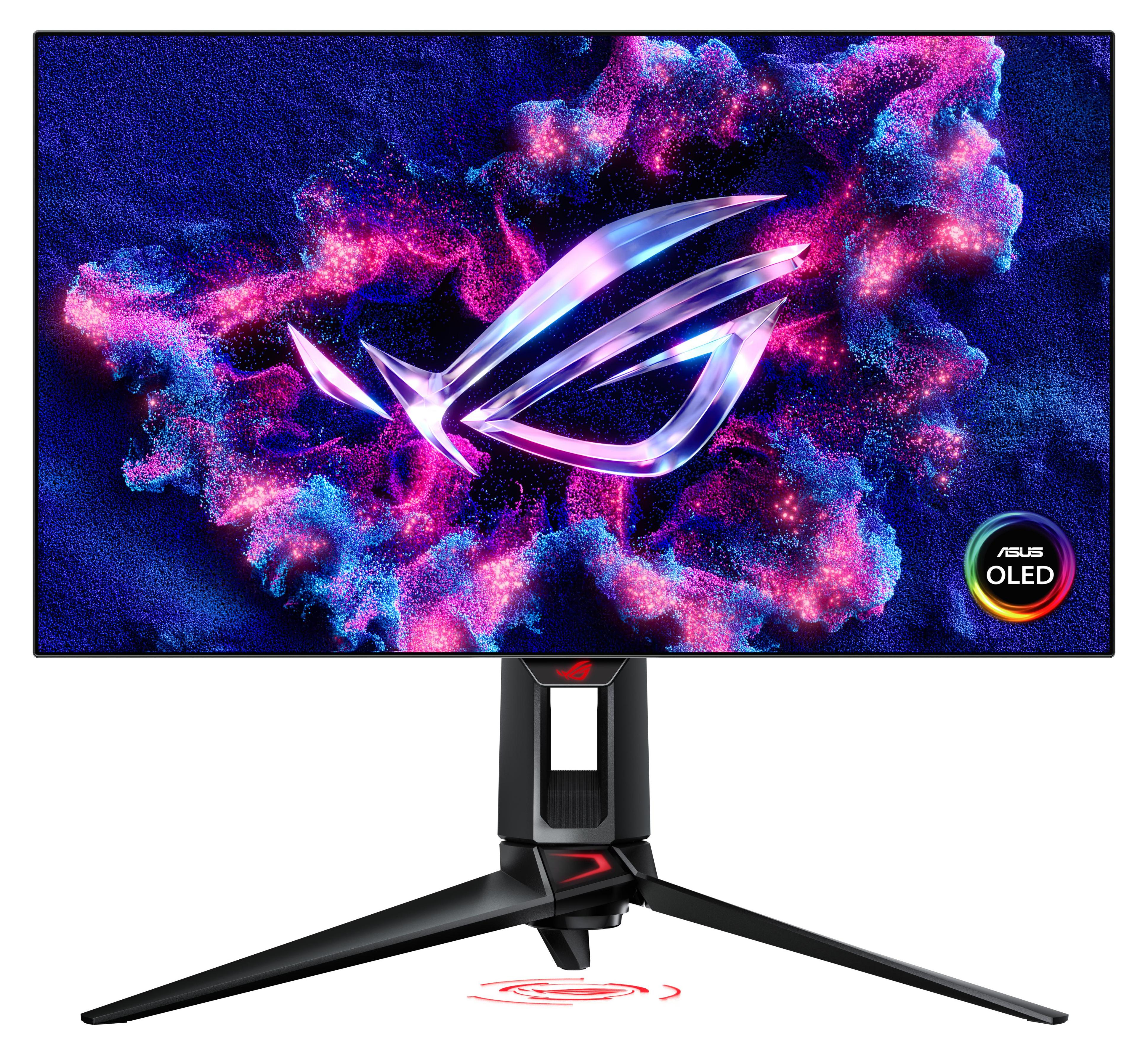 ASUS ROG Swift OLED PG27AQDP, 67,3 cm (26.5"), 2560 x 1440 Pixel, Quad HD, OLED, 0,03 ms, Schwarz