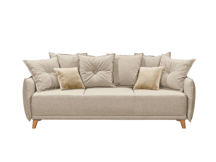ED Lifestyle Pamplona 3DL Schlafsofa Holzwerkstoff/Nosag