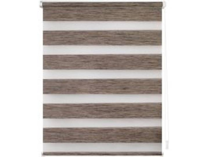 LICHTBLICK Store enrouleur Duo pour fenêtre (brun clair, 70 x 150 cm)