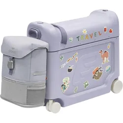 Stokke® JetKids™ by Reiseset inkl. BedBox und Wickelrucksack, blau