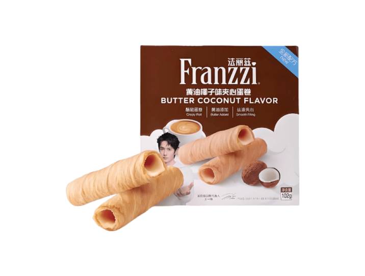 Franzzi yoghurt-koekrolletjes met kokossmaak 102 g
