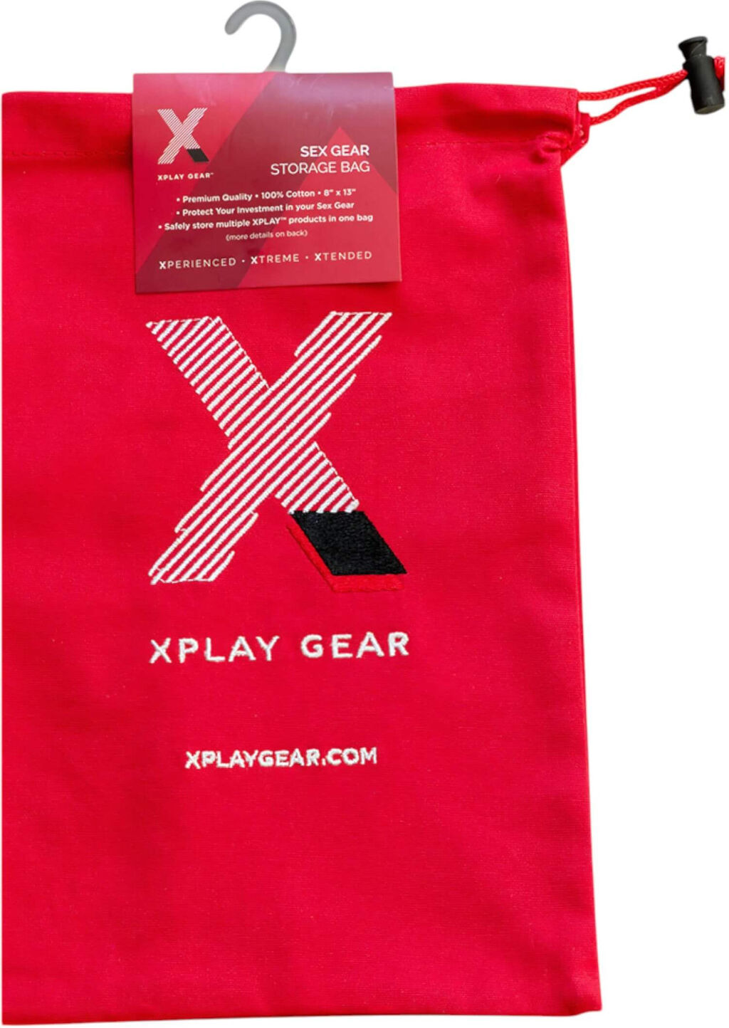 Perfect Fit Play Gear - Diskret Opbevaringstaske (Rød)