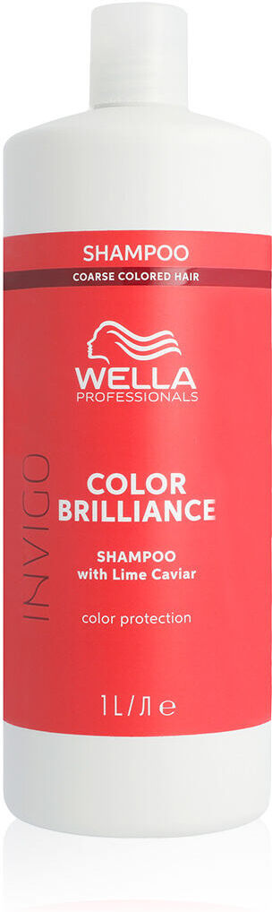 Wella Invigo Color Brilliance Conditioner With Lime Caviar (Coarse Coloured Hair) 1000 ml