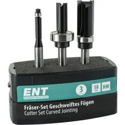 ENT Fräser-Set für geschweiftes Fügen | 3-teilig