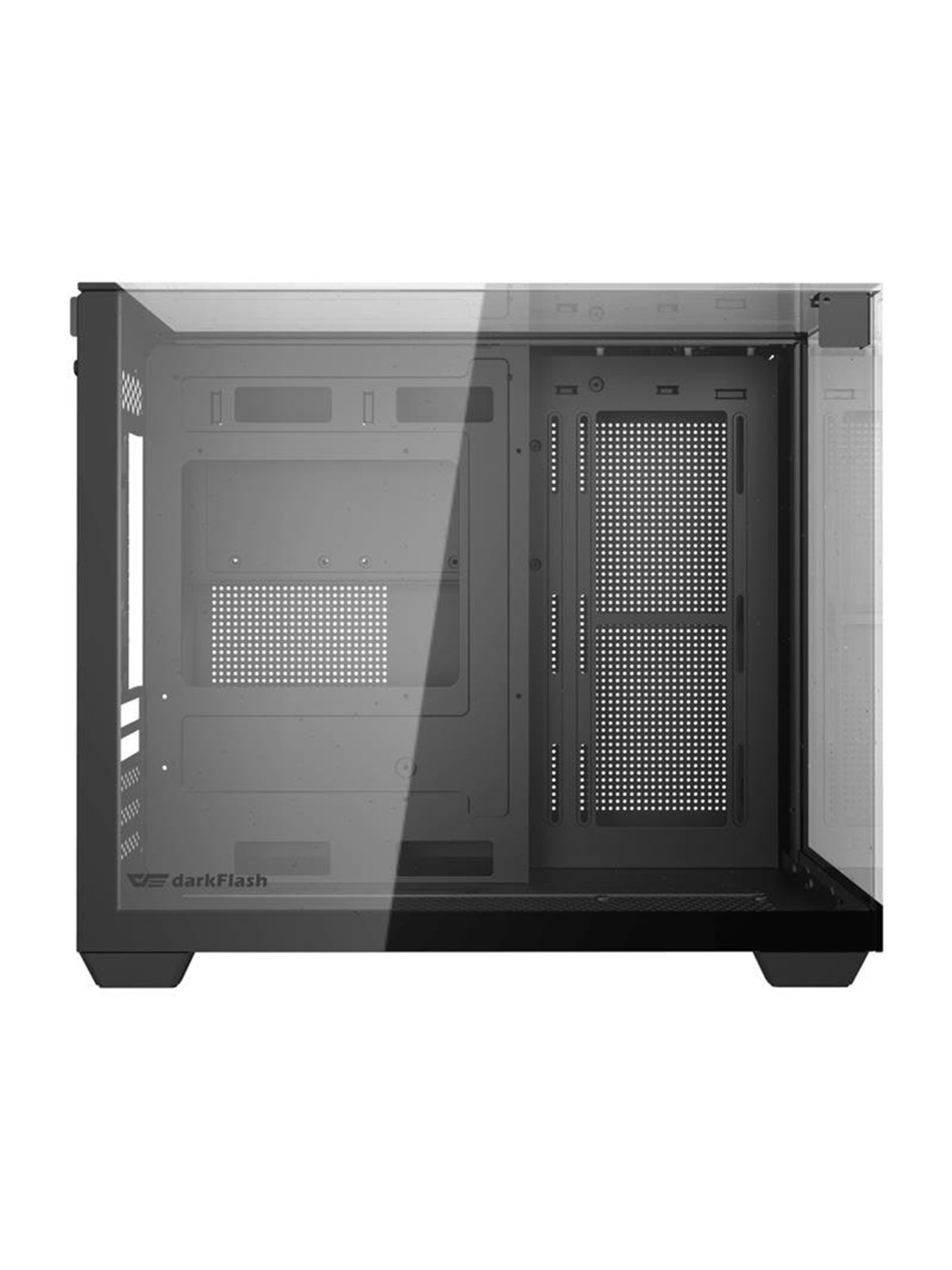 Darkflash TH285M PC Tower - Black - Gehäuse - Schwarz