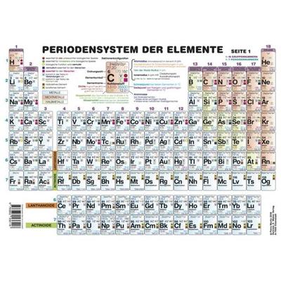 Periodensystem der Elemente für die Sekundarstufe II (Format A3), Sonstige von Petra Moritz, Weber, E, 978-3-85253-611-8