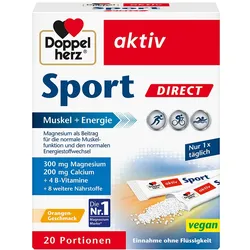 DOPPELHERZ Sport direct Vitamine+Mineralien 20 St