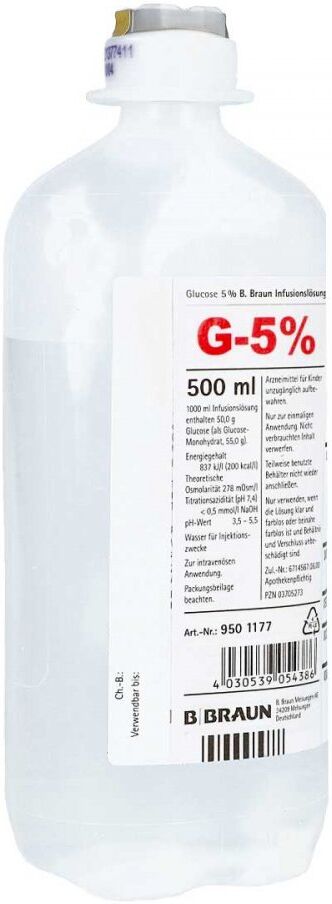 Glucose 5% B.braun Ecoflac Plus