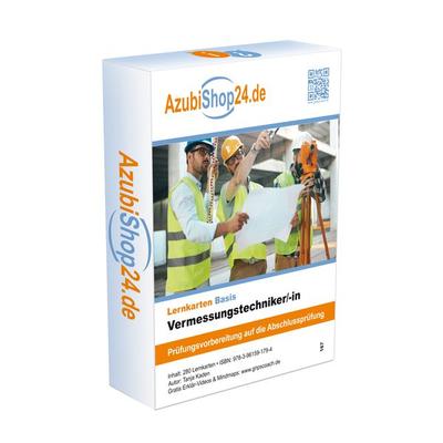 Lernkarten Vermessungstechniker Prüfung Prüfungsvorbereitung, Nonbook von Princoso GmbH, Princoso, 978-3-96159-179-4