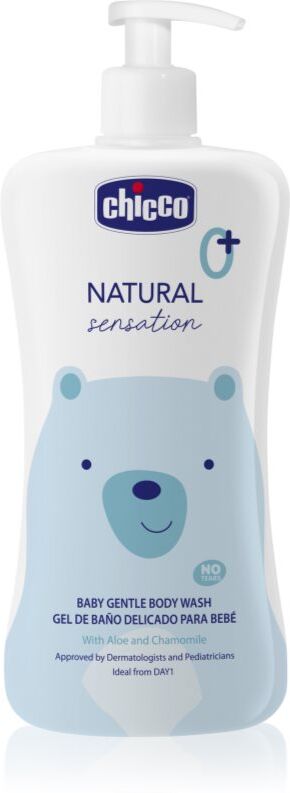 Chicco Natural Sensation Baby gentle cleansing gel for children from birth 0+ 500 ml