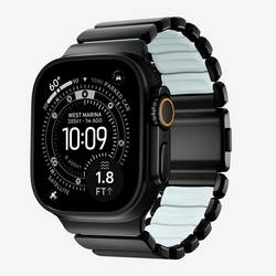 Nomad Nomad Stratos Band Titanium Black 49mm I Armbandschlaufe Schwarz NM009896858