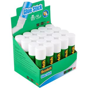 Scotch Klebestift Glue Stick, 21g, lösungsmittelfrei, 20 Stück