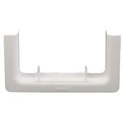 Licatec Wandblende BR 130x70 PVC reinweiß (RAL 9010)
