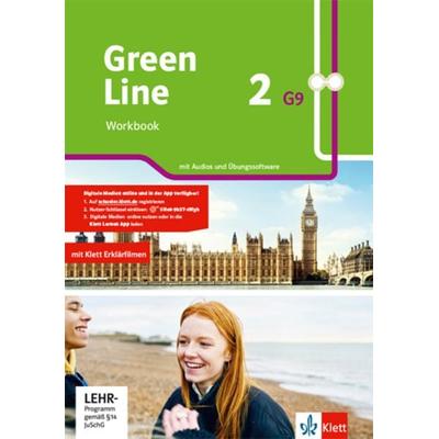 Green Line 2 G9. Workbook mit Audios und Übungssoftware Klasse 6, Sonstige von , Klett Schulbuchverlag