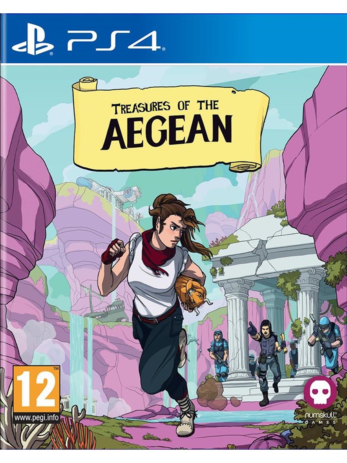Treasures of the Aegean - Sony PlayStation 4 - Platformer - PEGI 12