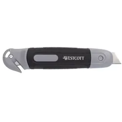 Westcott Sicherheitscutter mit Folienschneider grau