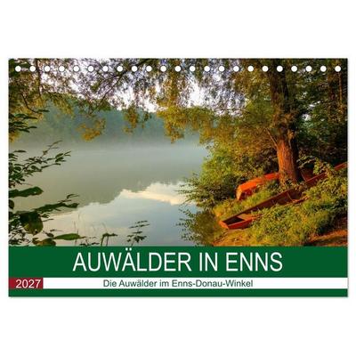 Auwälder bei Enns (Tischkalender 2027 DIN A5 quer), CALVENDO Monatskalender