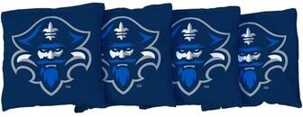 Skip's Garage University of New Orleans Privateers BlueCornhole Bags