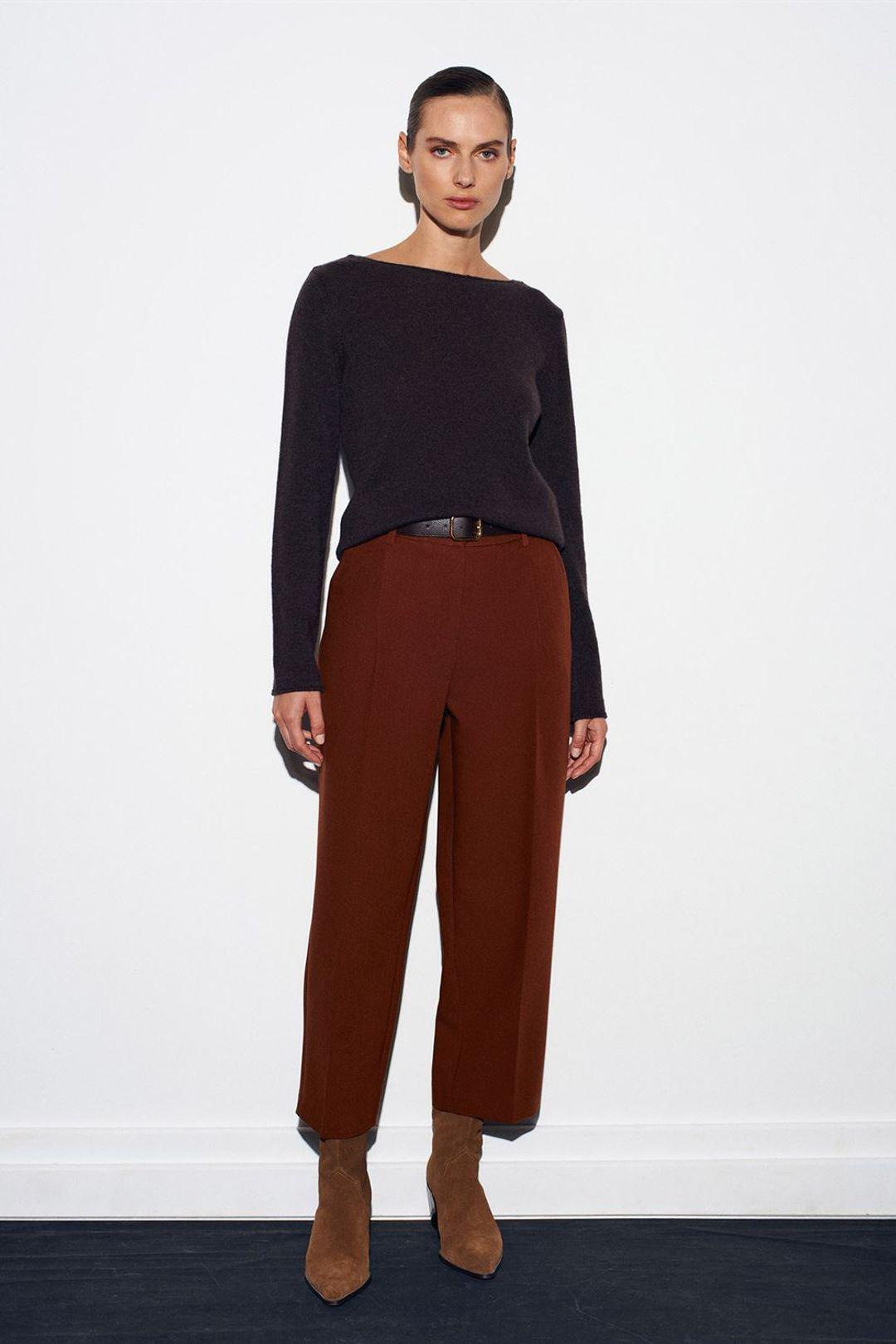 Damen Tailored gerade geschnittene Hosen