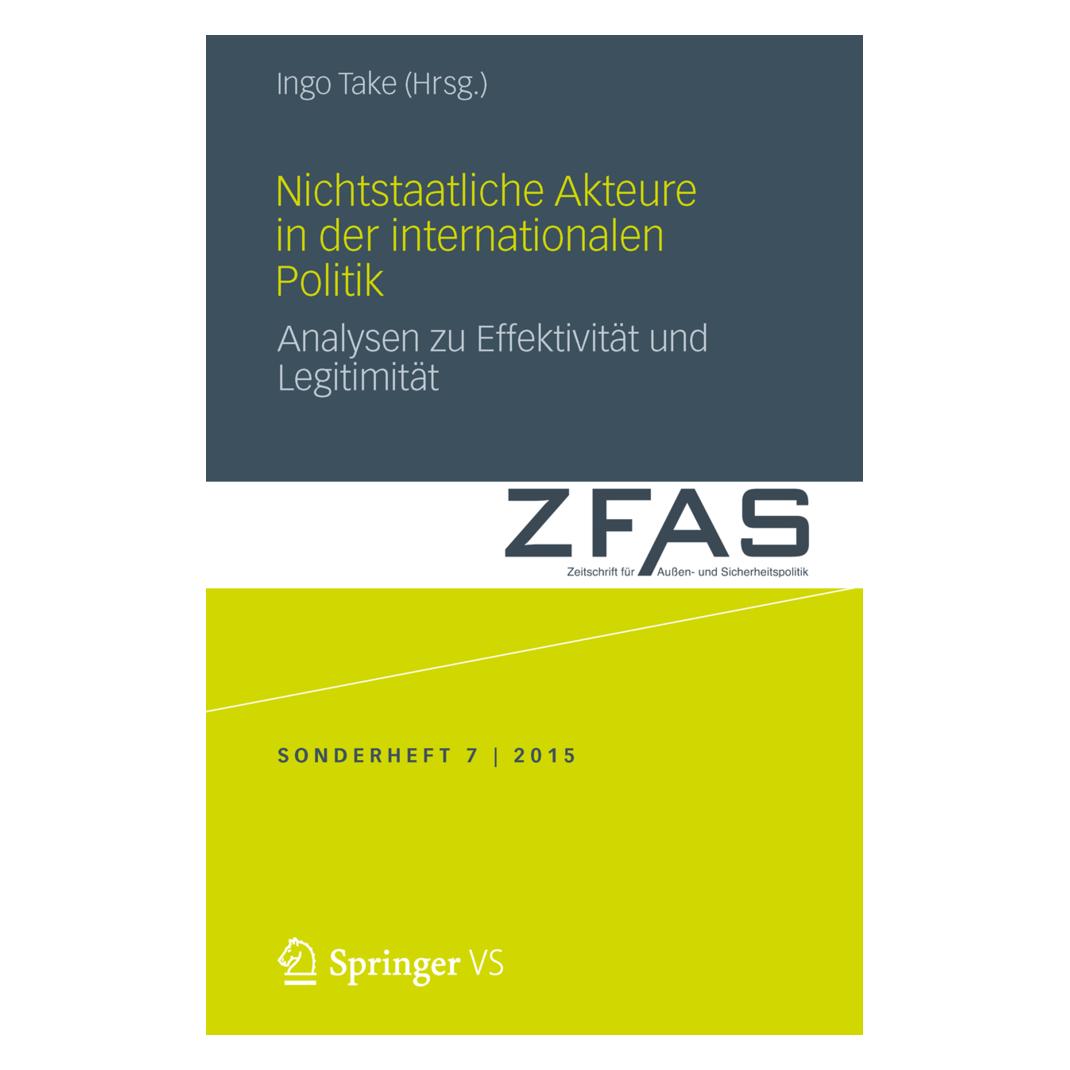 Springer Nichtstaatliche Akteure in der internationalen Politik (Deutsch, Softcover, Ingo Take) (55608039)