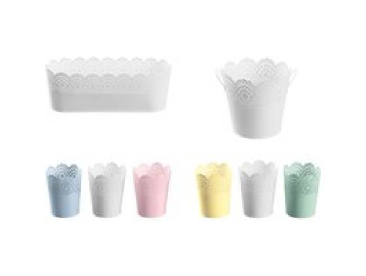 LIVARNO HOME Cache-pots Nostalgie, pour intérieur et extérieur.