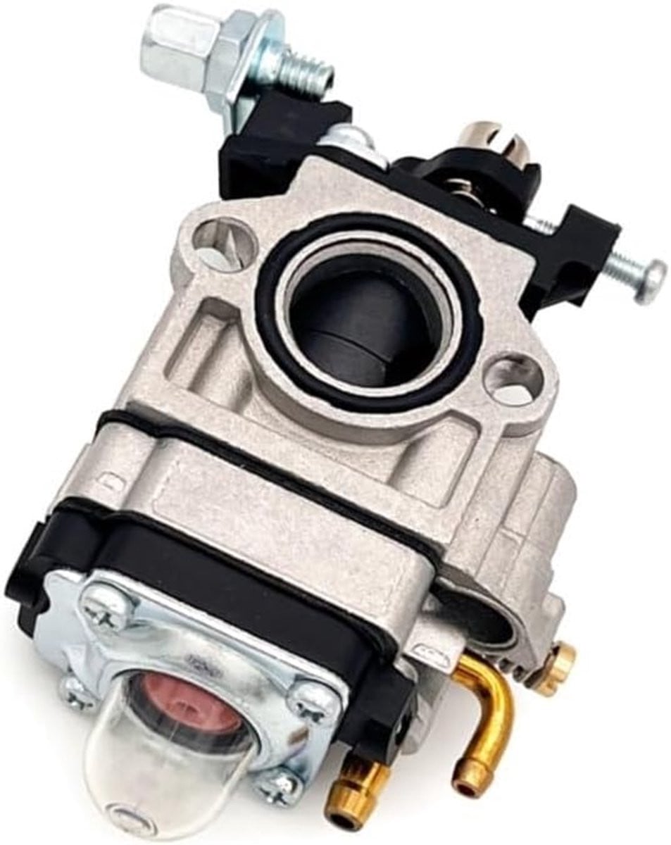 Zilverkleurige carburateur voor bosmaaiers en grasmaaiers, geschikt voor 43-52cc motoren