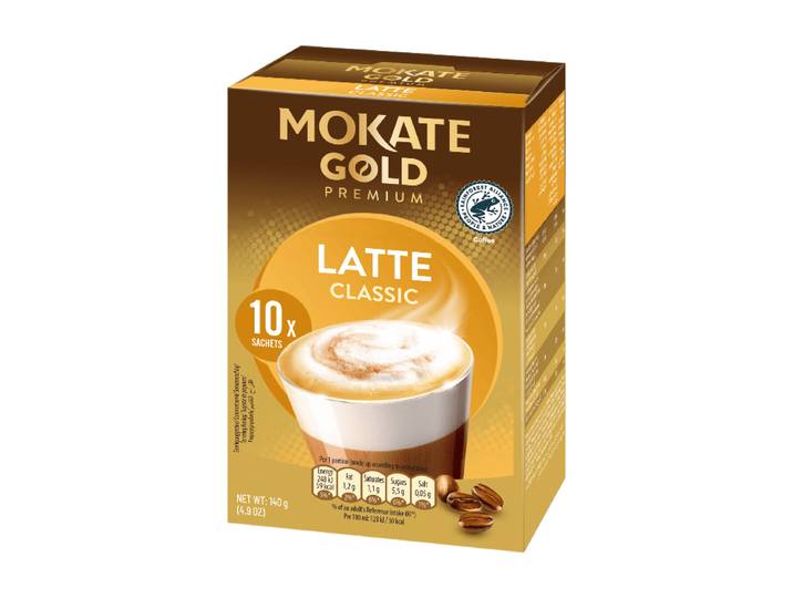 MOKATE GOLD Latte Classique Premium Sticks 10 x 14 g