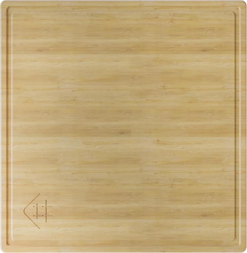 Holztischplatte für Feuerplatte Quadrum