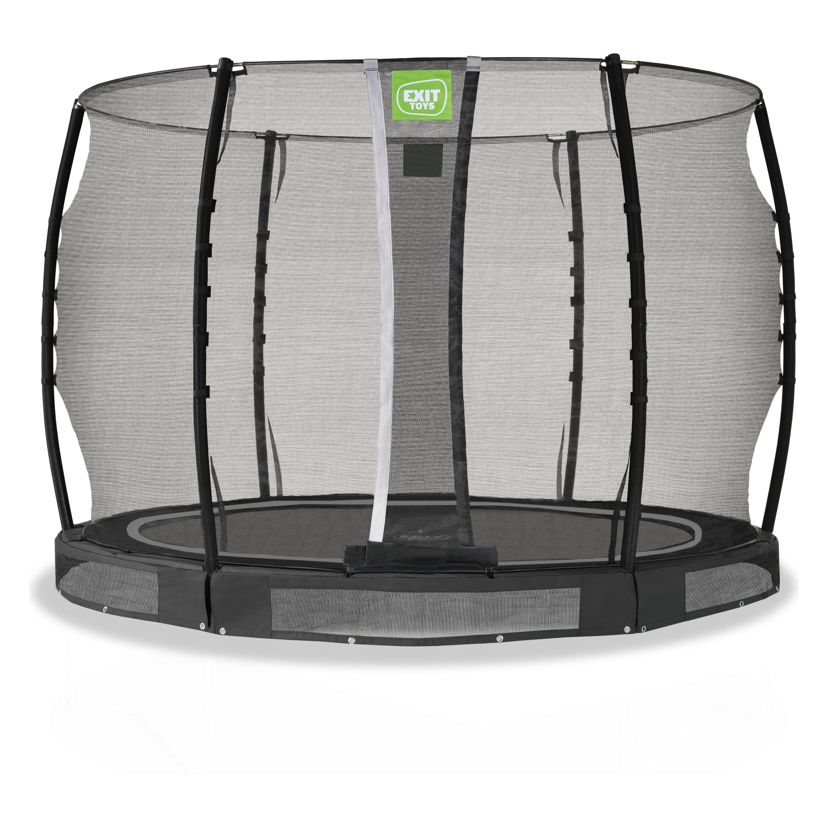 Exit Allure Classic Bodentrampolin ø305cm - schwarz (305 cm) (09.65.10.10)