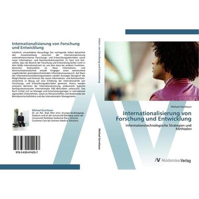 Internationalisierung von Forschung und Entwicklung, Taschenbuch von Michael Gerstlauer, AV Akademikerverlag, 978-3-639-41425-7